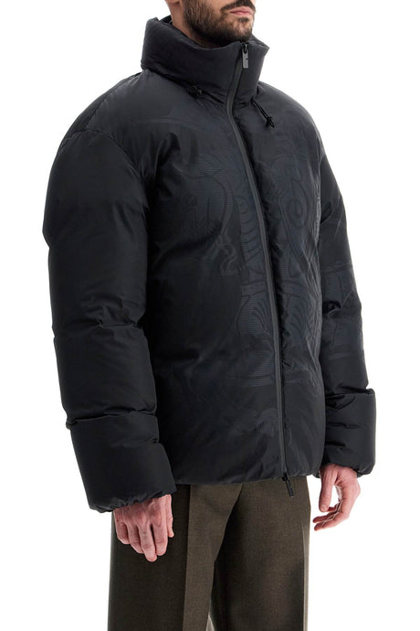 BURBERRY Men's Mini Down Jacket with Detachable Hood