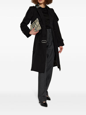 BURBERRY Timeless Cotton Trench Jacket for Women - FW24