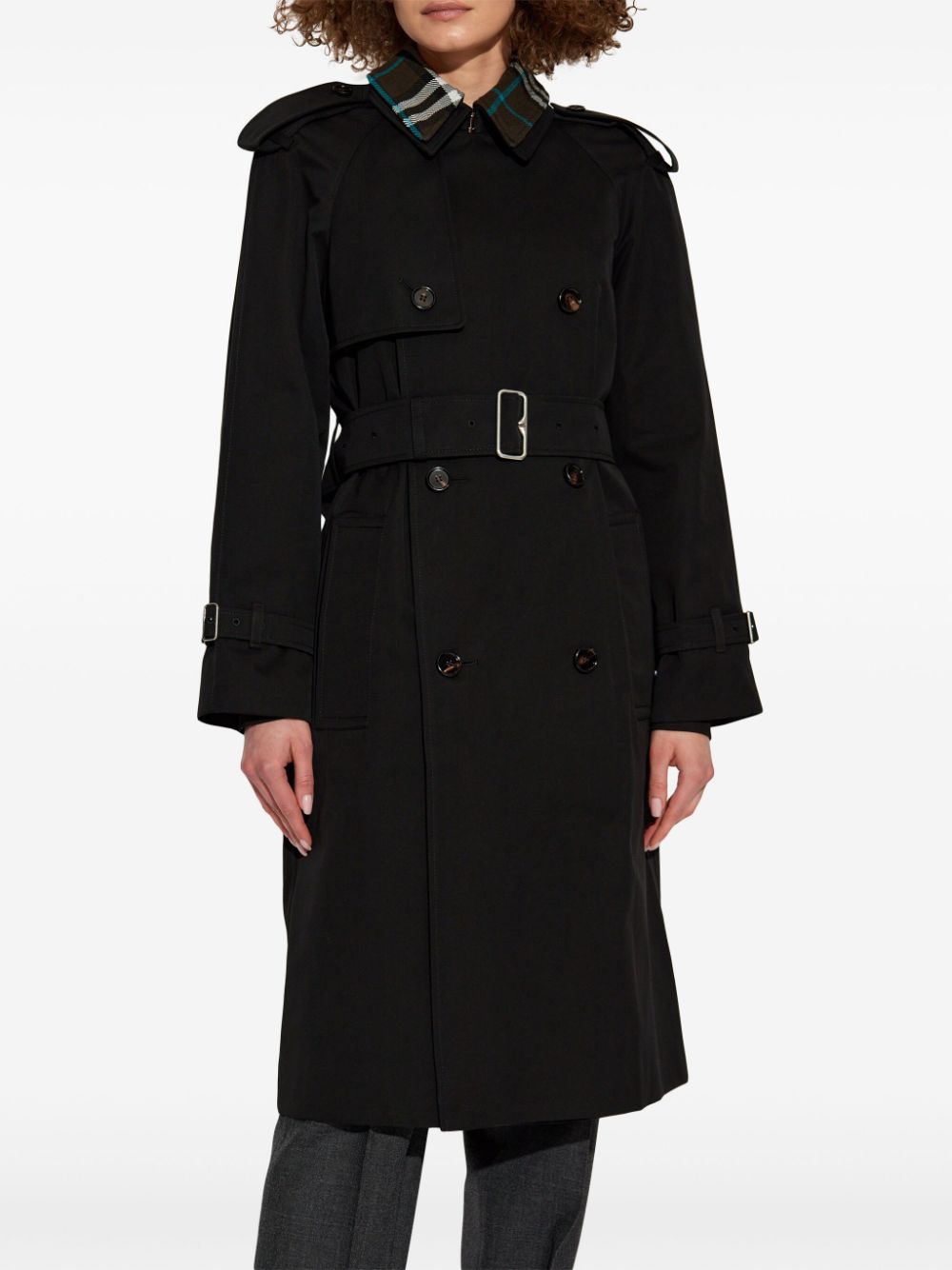 BURBERRY Timeless Cotton Trench Jacket for Women - FW24