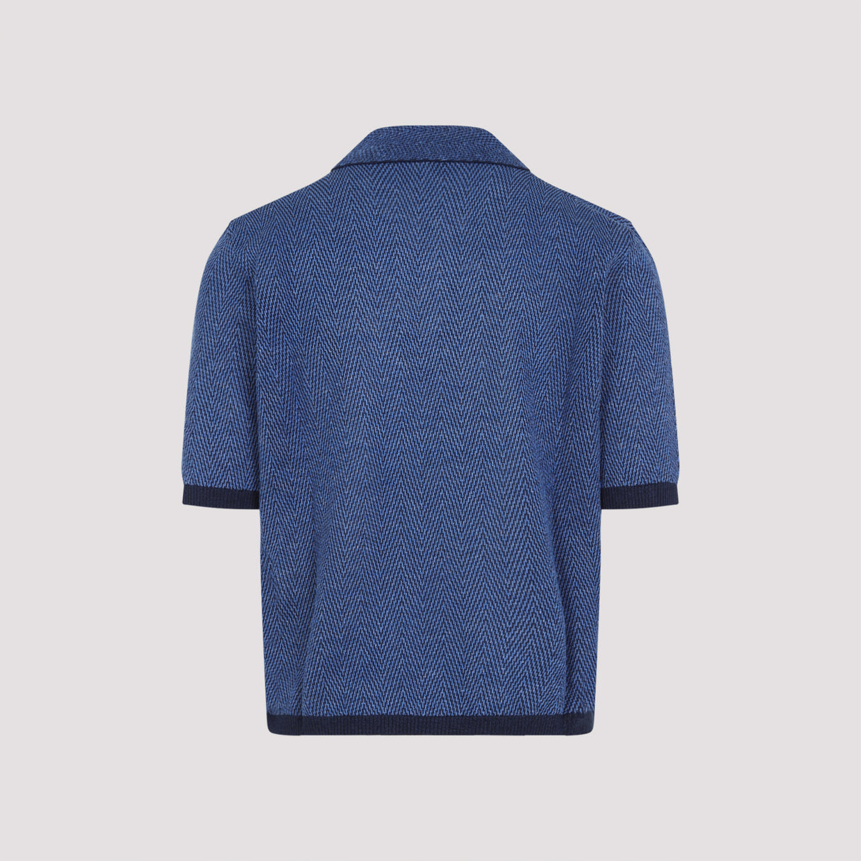 BOTTEGA VENETA Sleek Linen Polo for Men - SS25 Collection