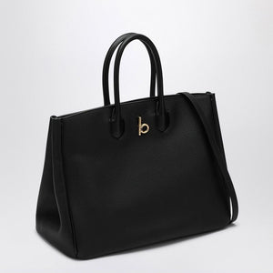 BURBERRY Rocking Horse Medium Leather Tote Handbag