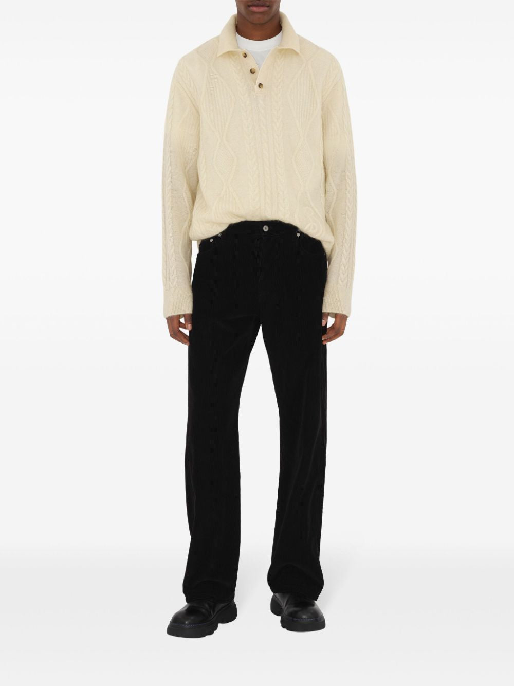 BURBERRY Men's Cozy Knitwear for FW24