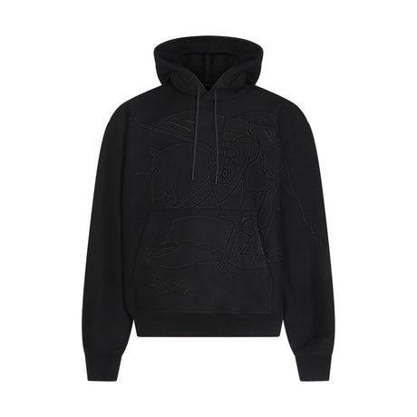 BURBERRY Essential Cotton Hoodie for Men