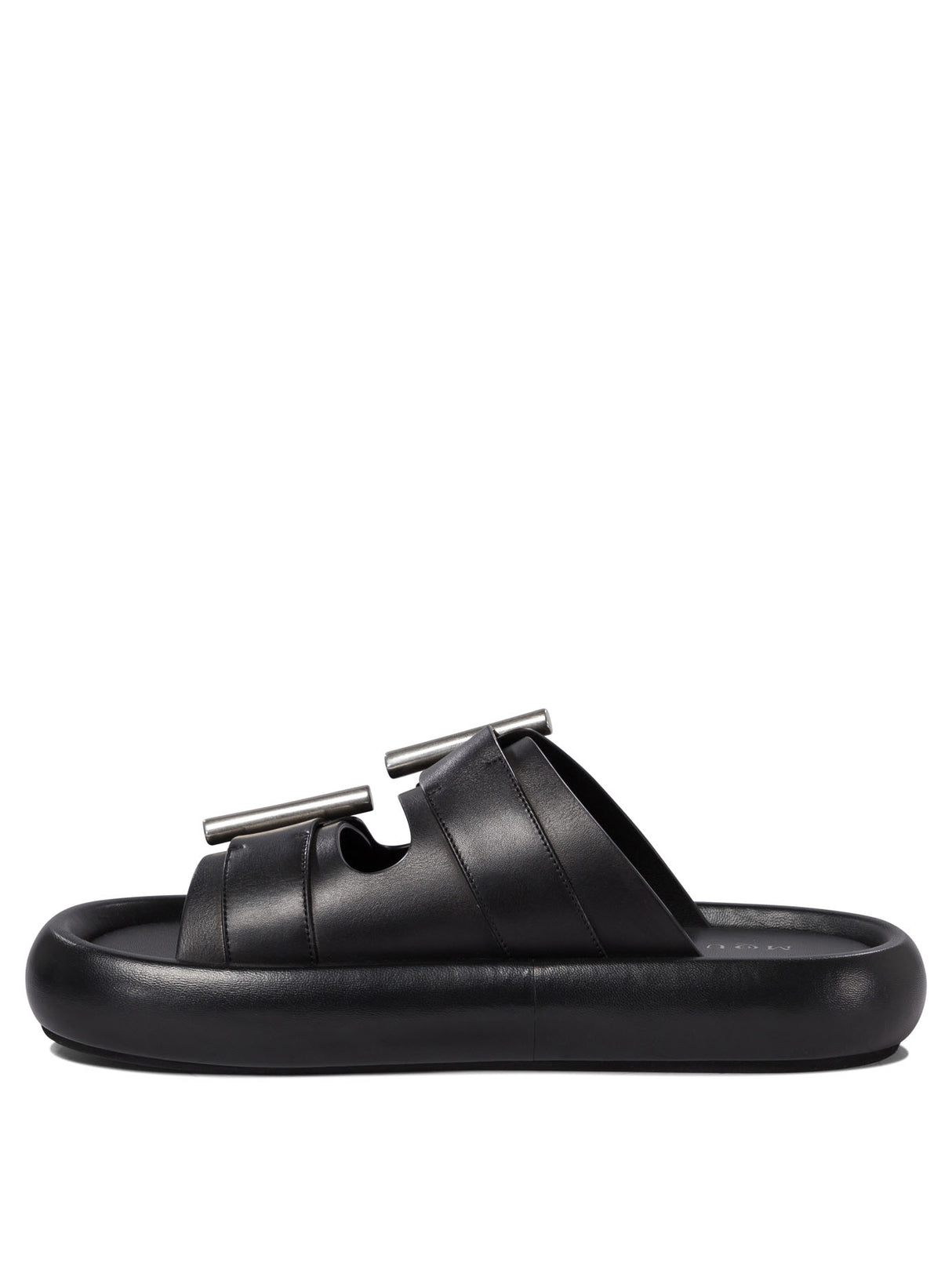 ALEXANDER MCQUEEN Double Buckle Slip-On Sandals for Men