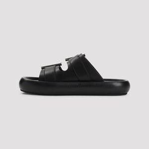 ALEXANDER MCQUEEN Men's Premium Leather Sandal