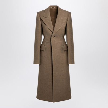 BURBERRY Single-Breasted Wool Jacket for Women