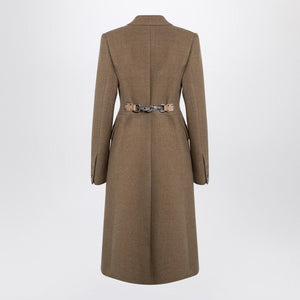 BURBERRY Single-Breasted Wool Jacket for Women