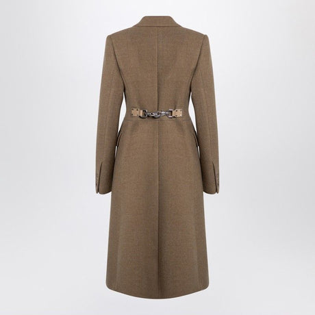 BURBERRY Single-Breasted Wool Jacket for Women