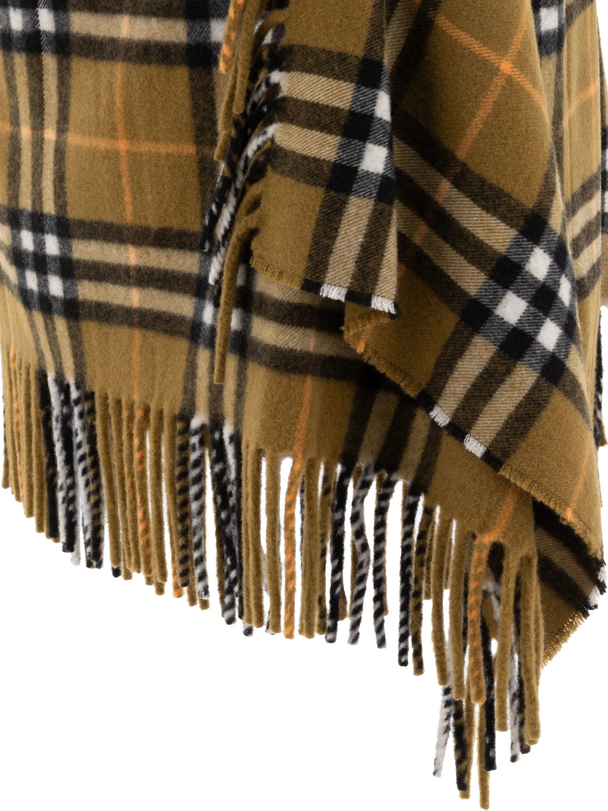 BURBERRY クラシックウールカシミヤラップスカート