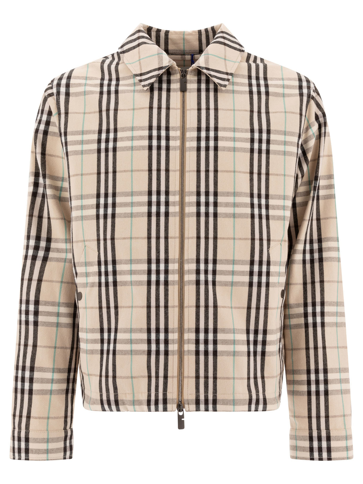 BURBERRY Vintage Check Cotton Jacket for Men - SS25 Collection