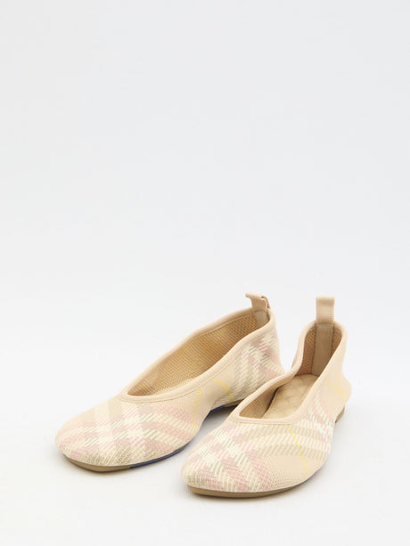 BURBERRY Knit Ballerinas for Women - Spring/Summer 2025