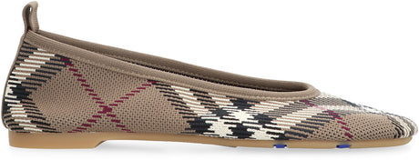 BURBERRY Mini Fabric Ballet Flats for Women