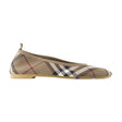 BURBERRY Mini Check Knit Ballerinas for Women