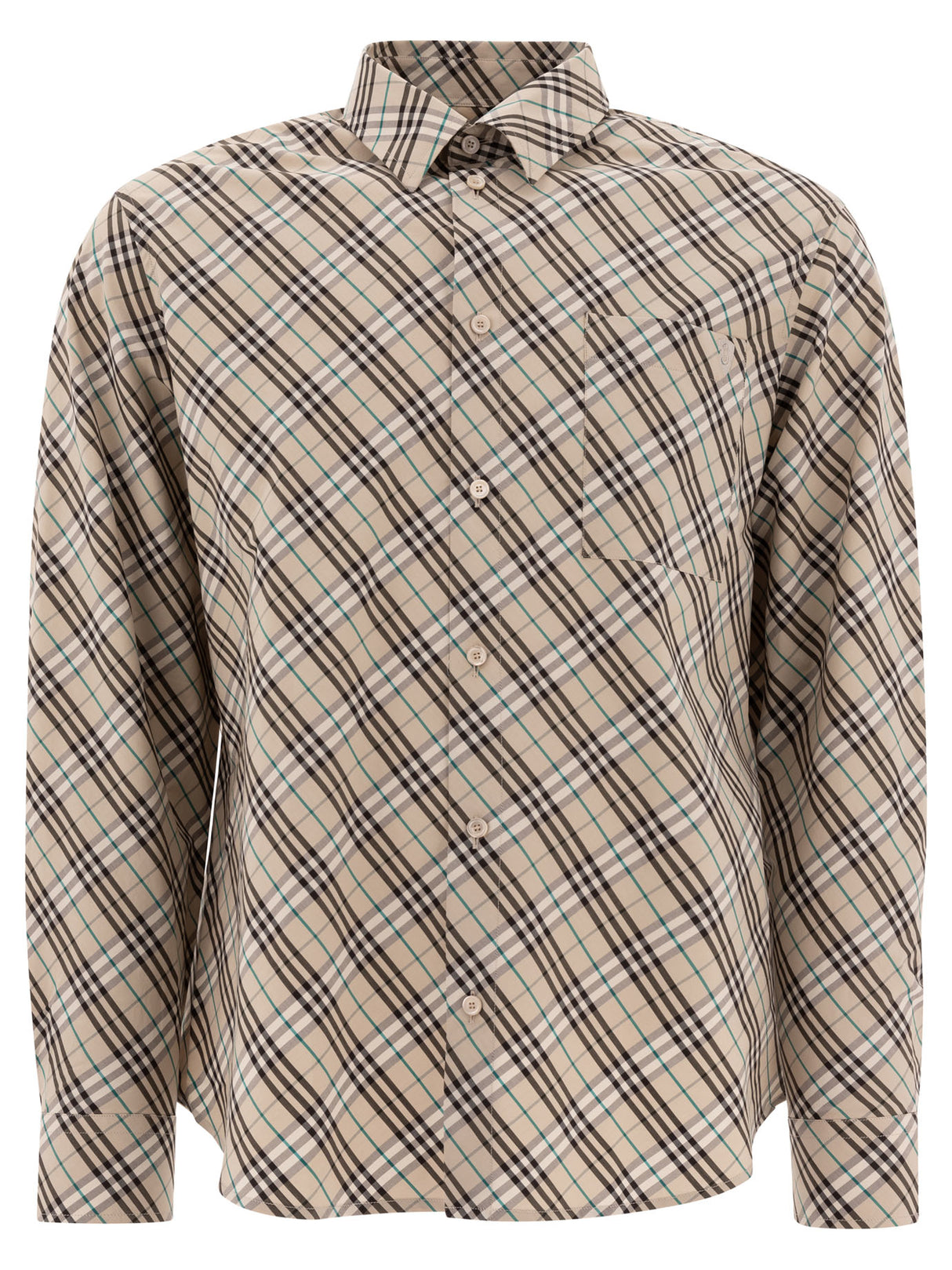 BURBERRY Check Pattern Shirt for Men - SS25