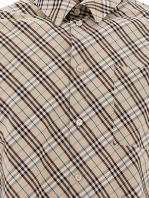 BURBERRY Check Pattern Shirt for Men - SS25