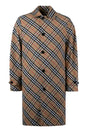 BURBERRY Checkered Design Car Jacket - SS25