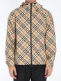 BURBERRY Oversized Check Twill Jacket - Men's L