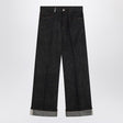 BURBERRY Indigo Turn-Up Jeans for Women