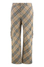 BURBERRY Linen and Cotton Trousers for Men