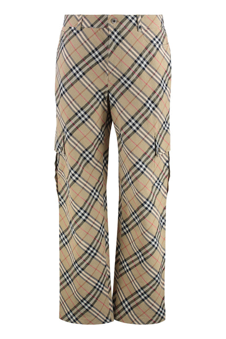 BURBERRY Men's Essential Cotton Trousers