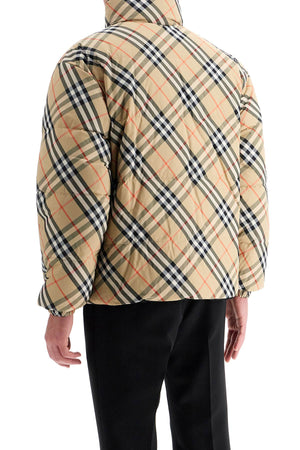 BURBERRY Reversible Nylon Down Jacket - Regular Fit