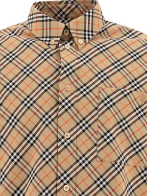 BURBERRY Men's Classic Fit Cotton Shirt