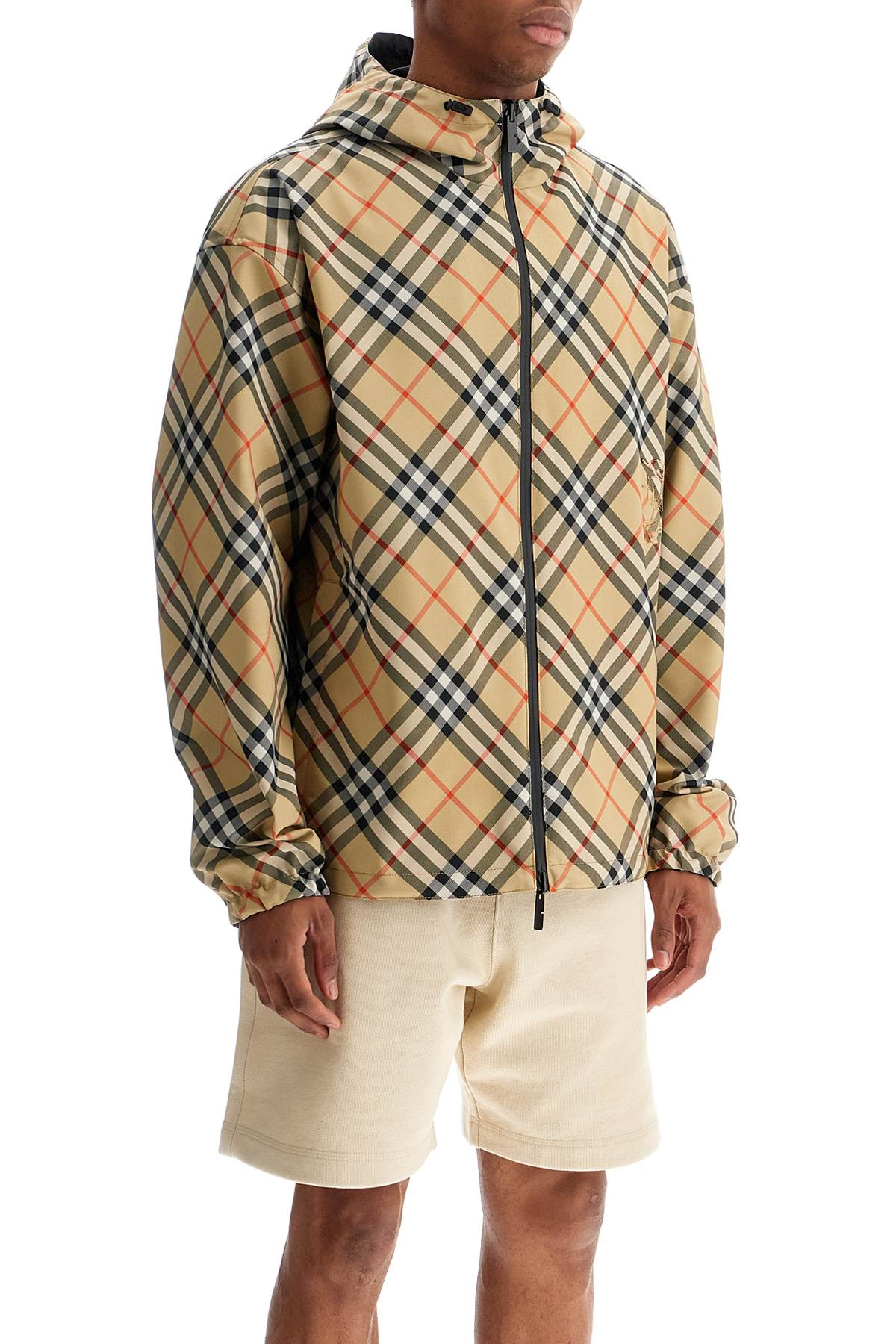 BURBERRY Reversible Trafford Check Jacket - Boxy Fit