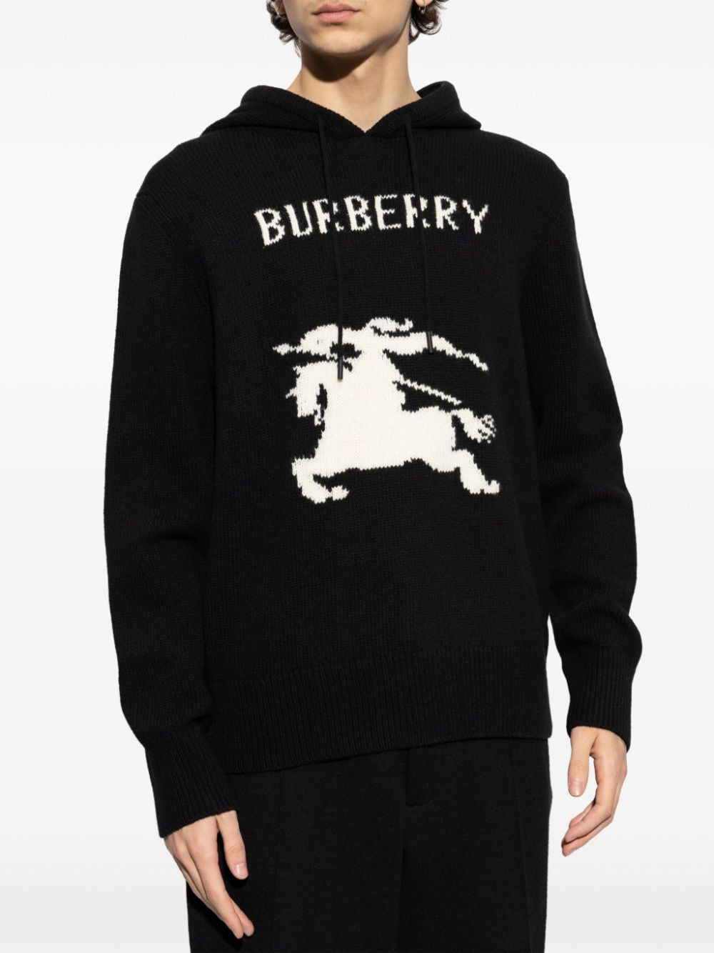 BURBERRY Graphic Paint Hoodie for Men - SS25