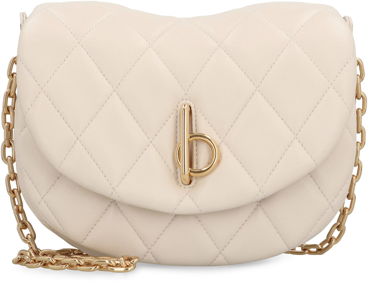 BURBERRY Mini Quilted Leather Handbag