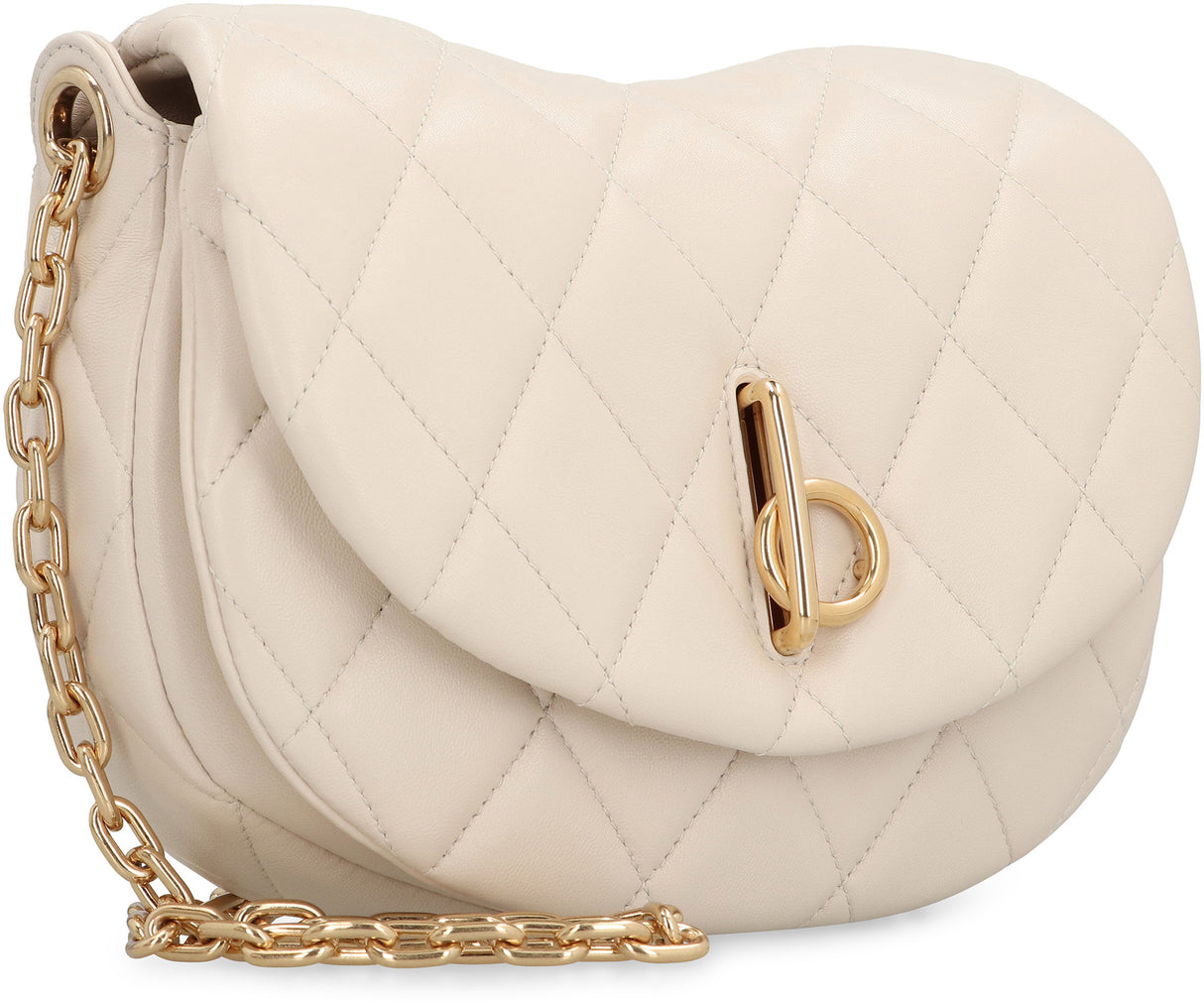 BURBERRY Mini Quilted Leather Handbag