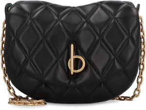 BURBERRY Mini Quilted Leather Handbag with Chain Strap