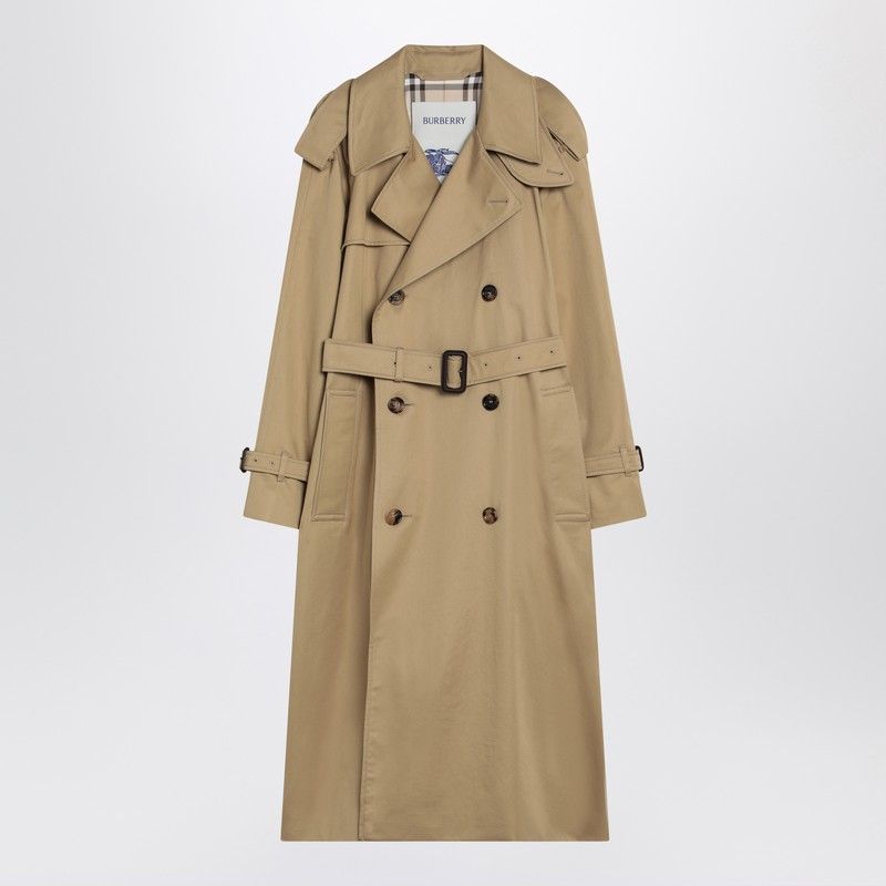 BURBERRY Castleford Long Trench Coat for Women