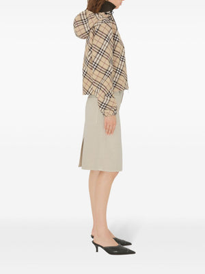 BURBERRY Mini Camel Jacket for Women