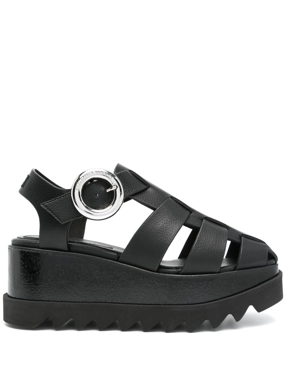 STELLA MCCARTNEY Caged Design Buckle-Fastening Ankle Strap Sandals