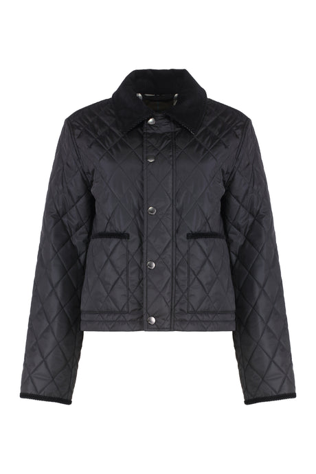 BURBERRY Quilted Jacket with Snaps for Women