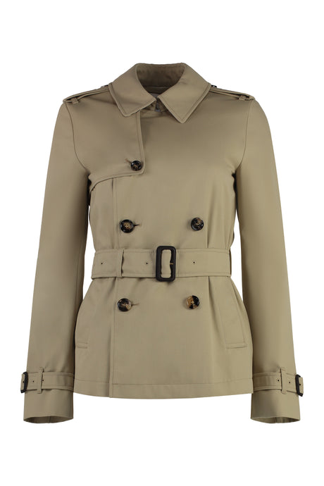 BURBERRY Double-Breasted Trench Jacket