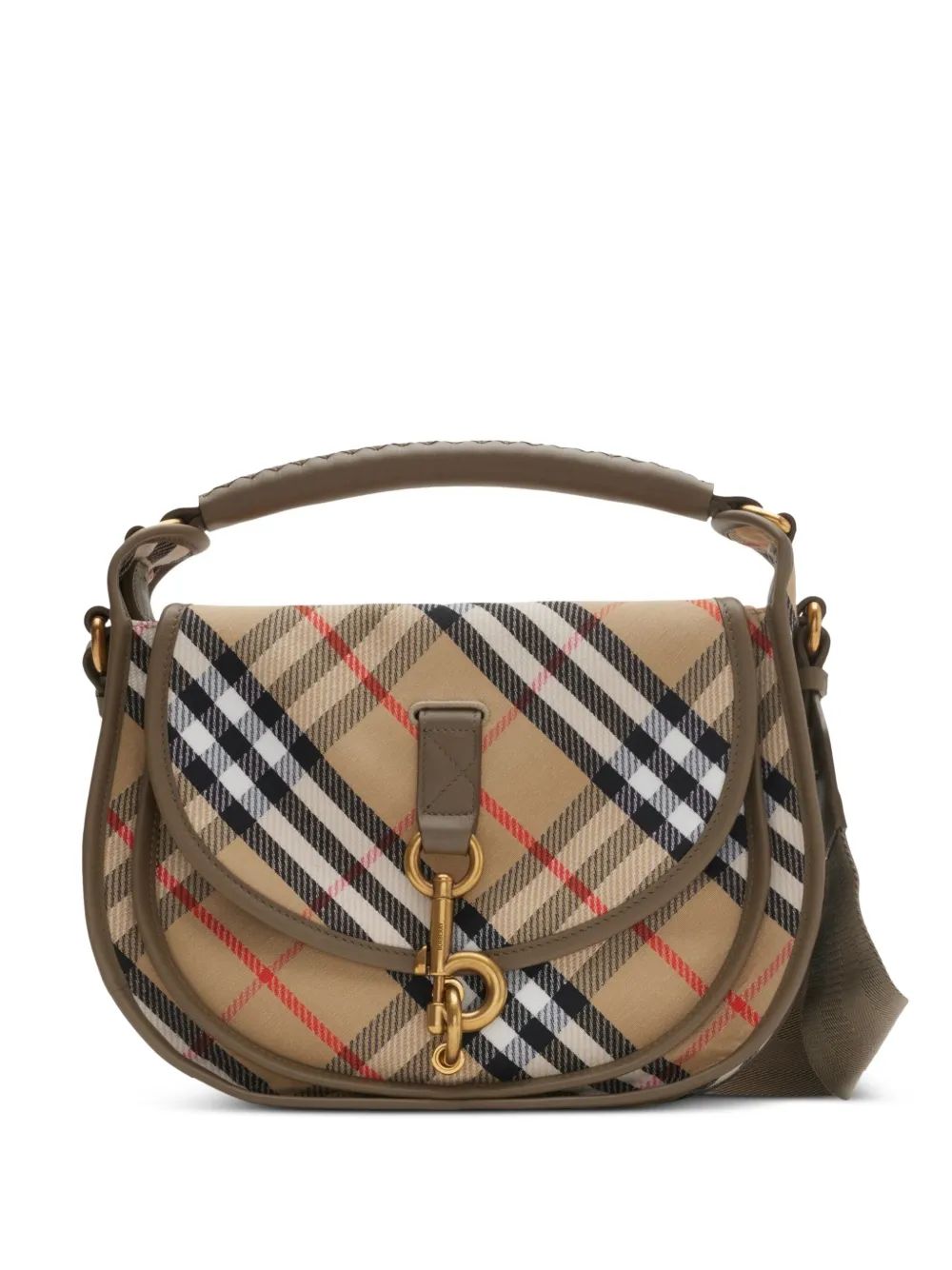 BURBERRY Mini Clip Messenger Bag