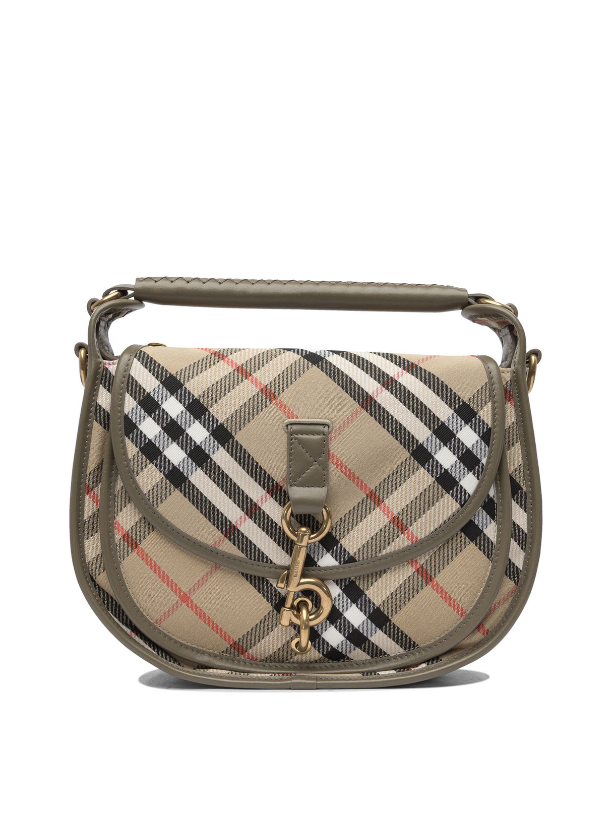 BURBERRY LONDON ENGLAND Mini Clip Messenger Handbag