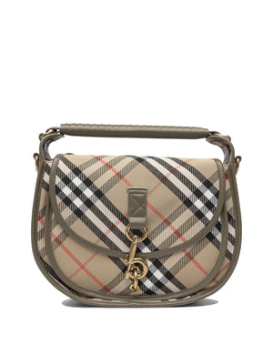 BURBERRY LONDON ENGLAND Mini Clip Messenger Handbag