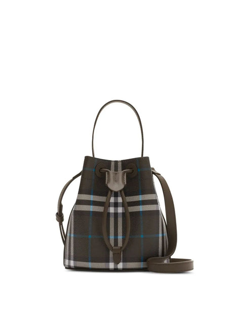 BURBERRY Drawstring Bucket Mini Bag