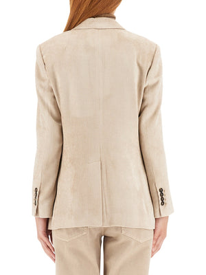 BRUNELLO CUCINELLI Double-Breasted Women's Jacket