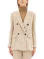 BRUNELLO CUCINELLI Double-Breasted Women's Jacket