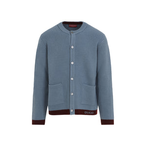 GUCCI Men's Wool Cardigan for SS25