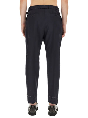 BRIONI Regular Fit Wool Trousers