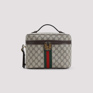 GUCCI Medium Beauty Case in GG Supreme Fabric