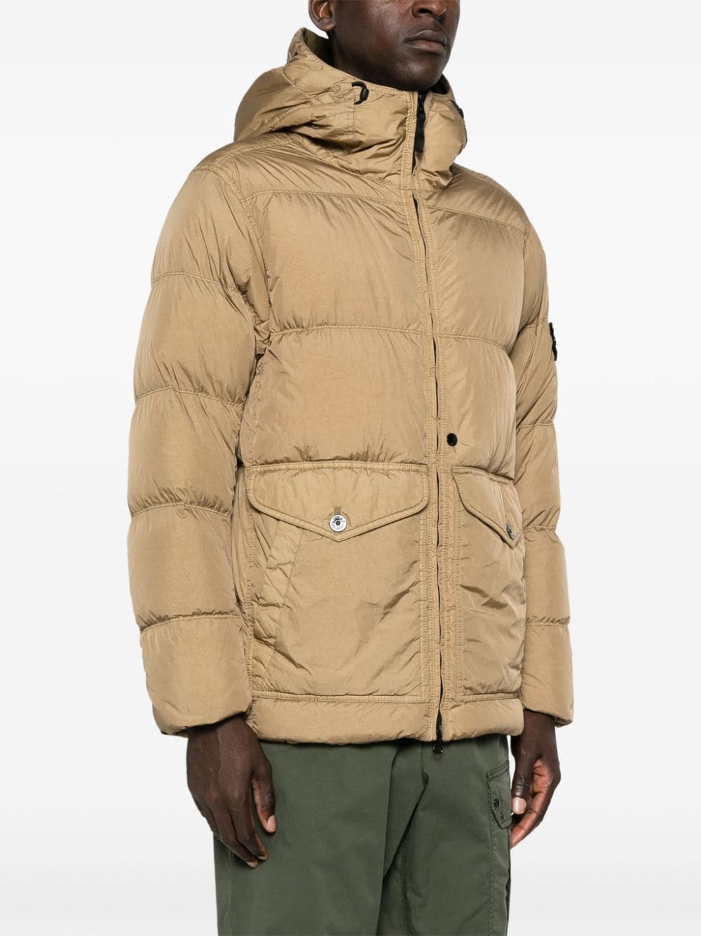 STONE ISLAND Feather-Filled Jacket