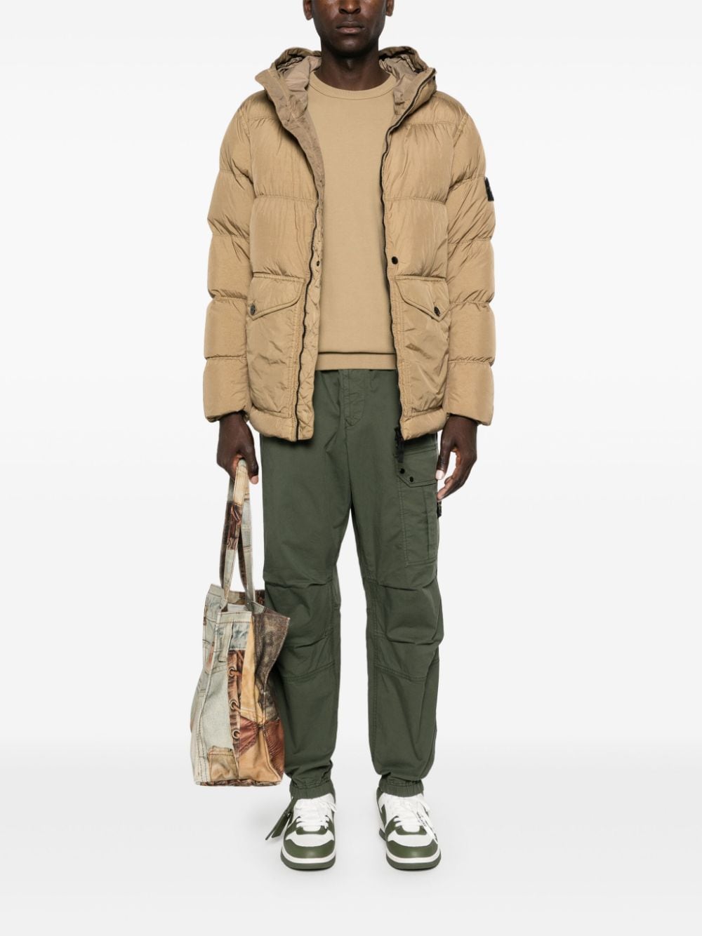 STONE ISLAND Feather-Filled Jacket