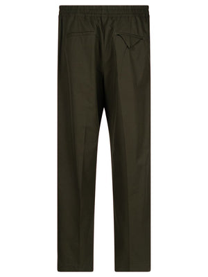 BOTTEGA VENETA Light Cotton Twill Pants for Men - SS25 Collection