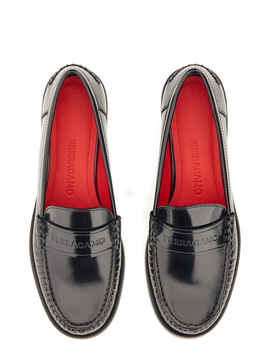 Ferragamo Women's Classic Leather Loafer