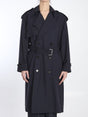 BOTTEGA VENETA Fine Wool Trench Jacket - Size IT 38